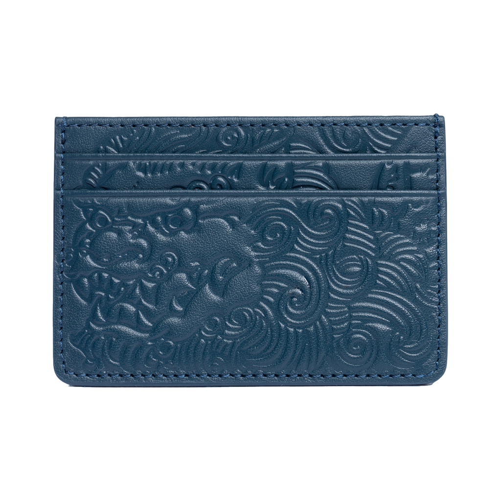 AQUA JADED CARD HOLDER