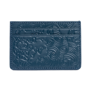 AQUA JADED CARD HOLDER