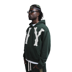 FOREST GREEN NY HOODIE