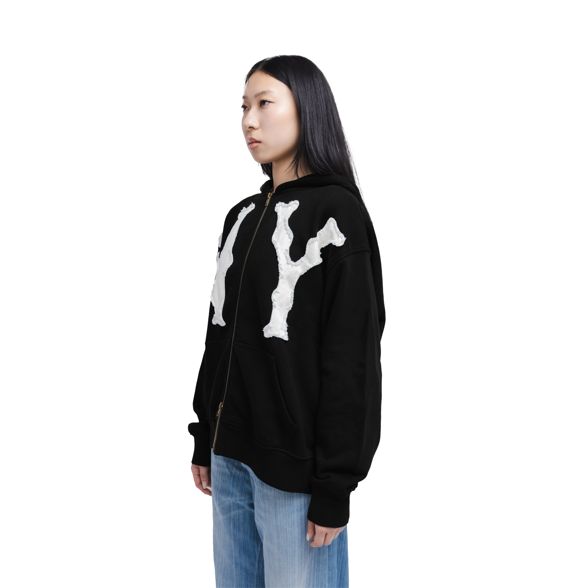 BLACK NY HOODIE