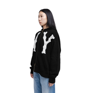 BLACK NY HOODIE