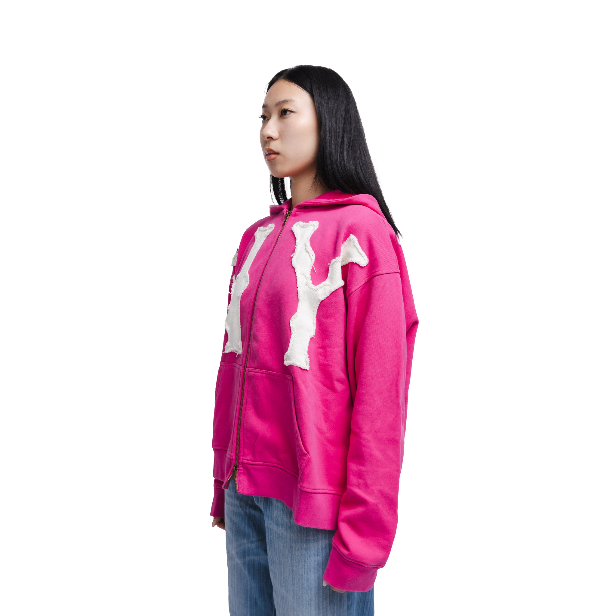 PINK NY HOODIE