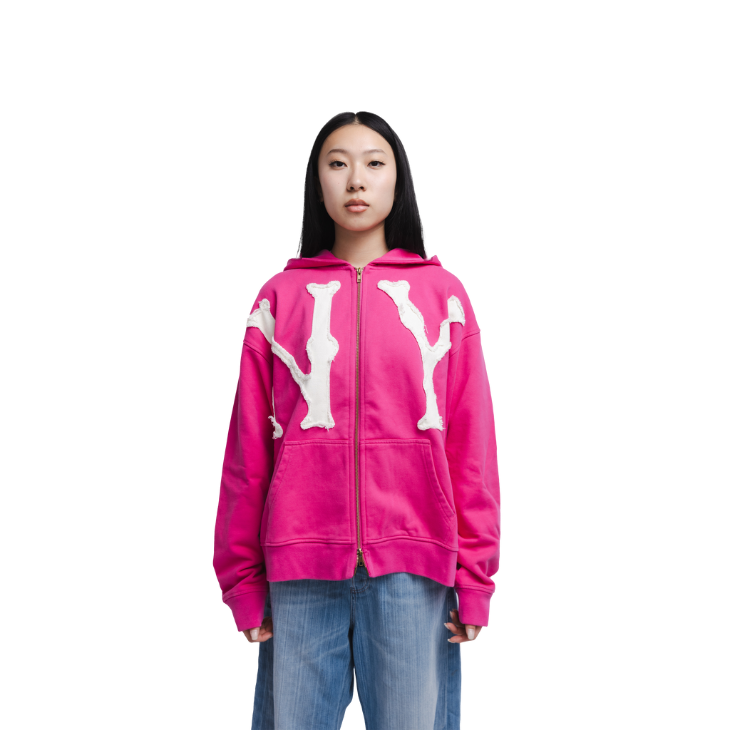 PINK NY HOODIE