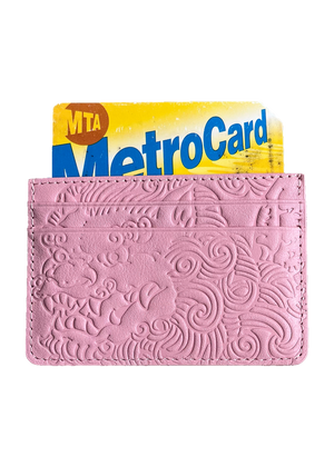 PINK CARD HOLDER